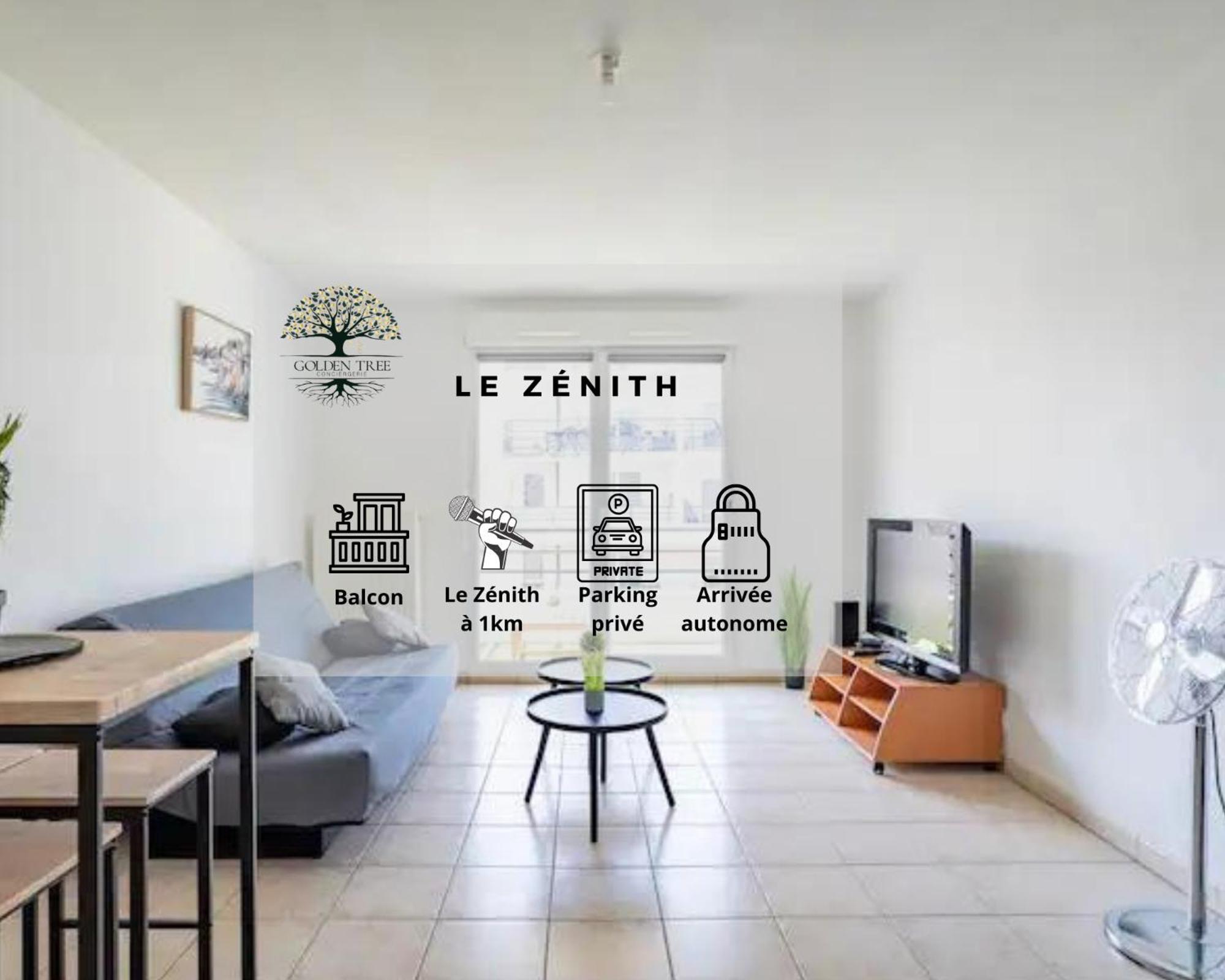 דירות Le Zenith - Parking Prive & Wifi - 5 Min Zenith De שטרסבורג מראה חיצוני תמונה